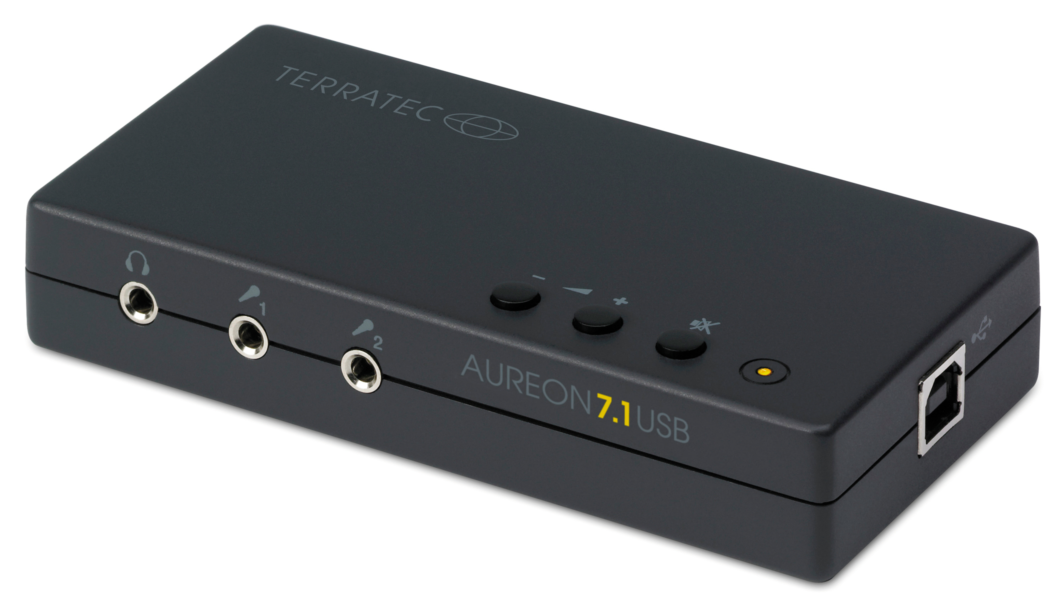 TerraTec Aureon ­ Tarjeta de Sonido Externa Color Negro USB, 3.5 mm, S/PDIF, 48 kHz 